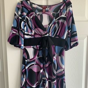 Multi-color/patterned dress
